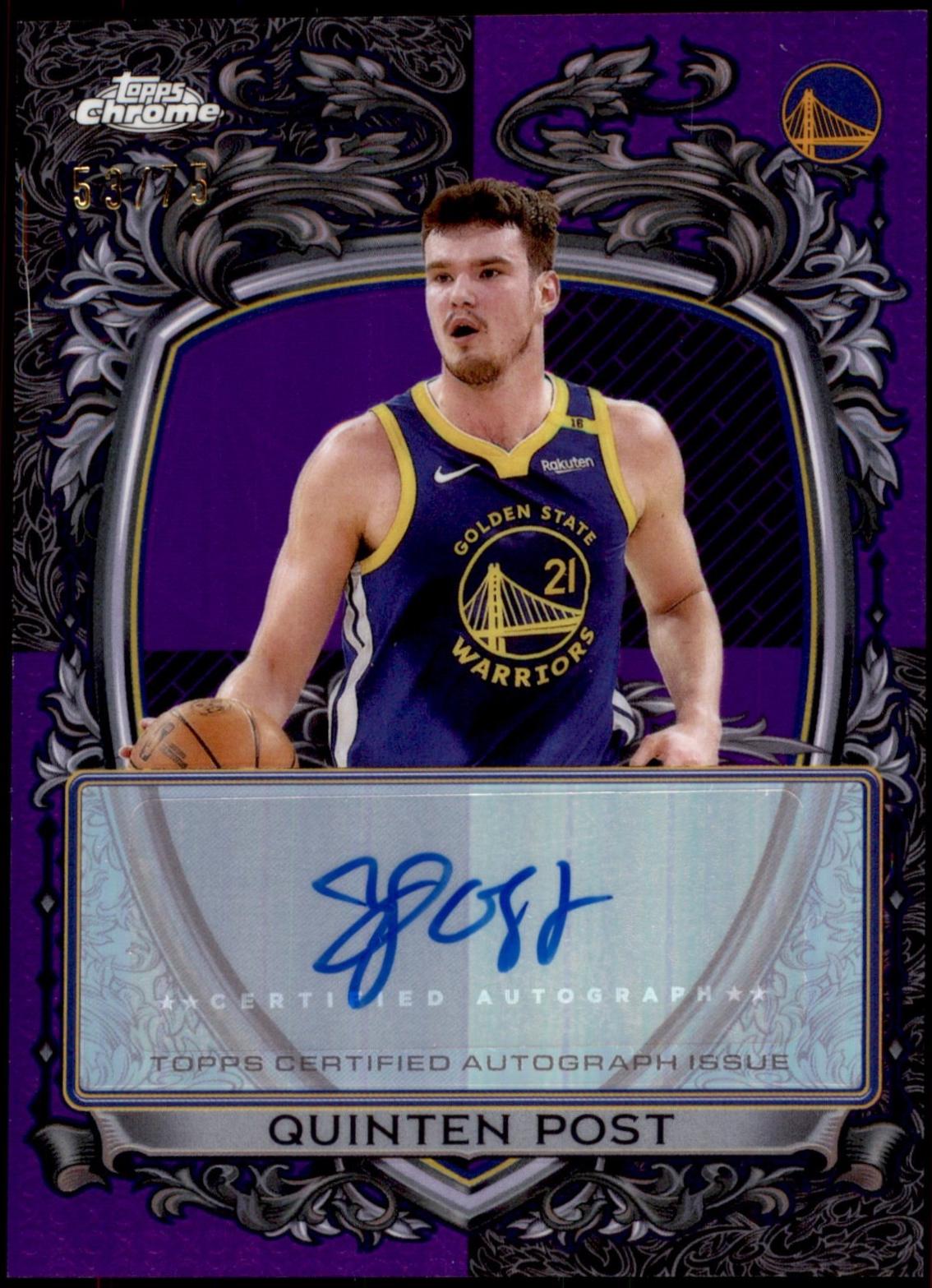 Quinten Post [Refractor Purple] #SS-QP