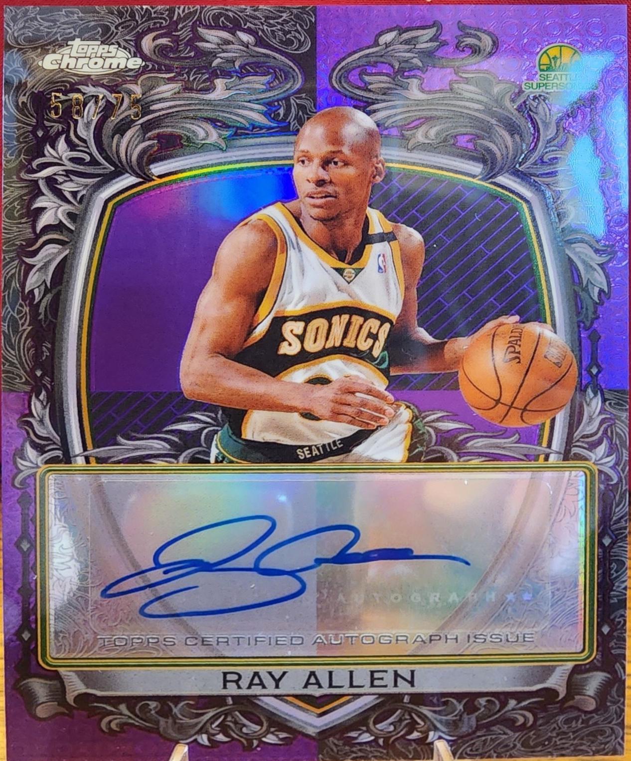 Ray Allen [Refractor Purple] #SS-RA