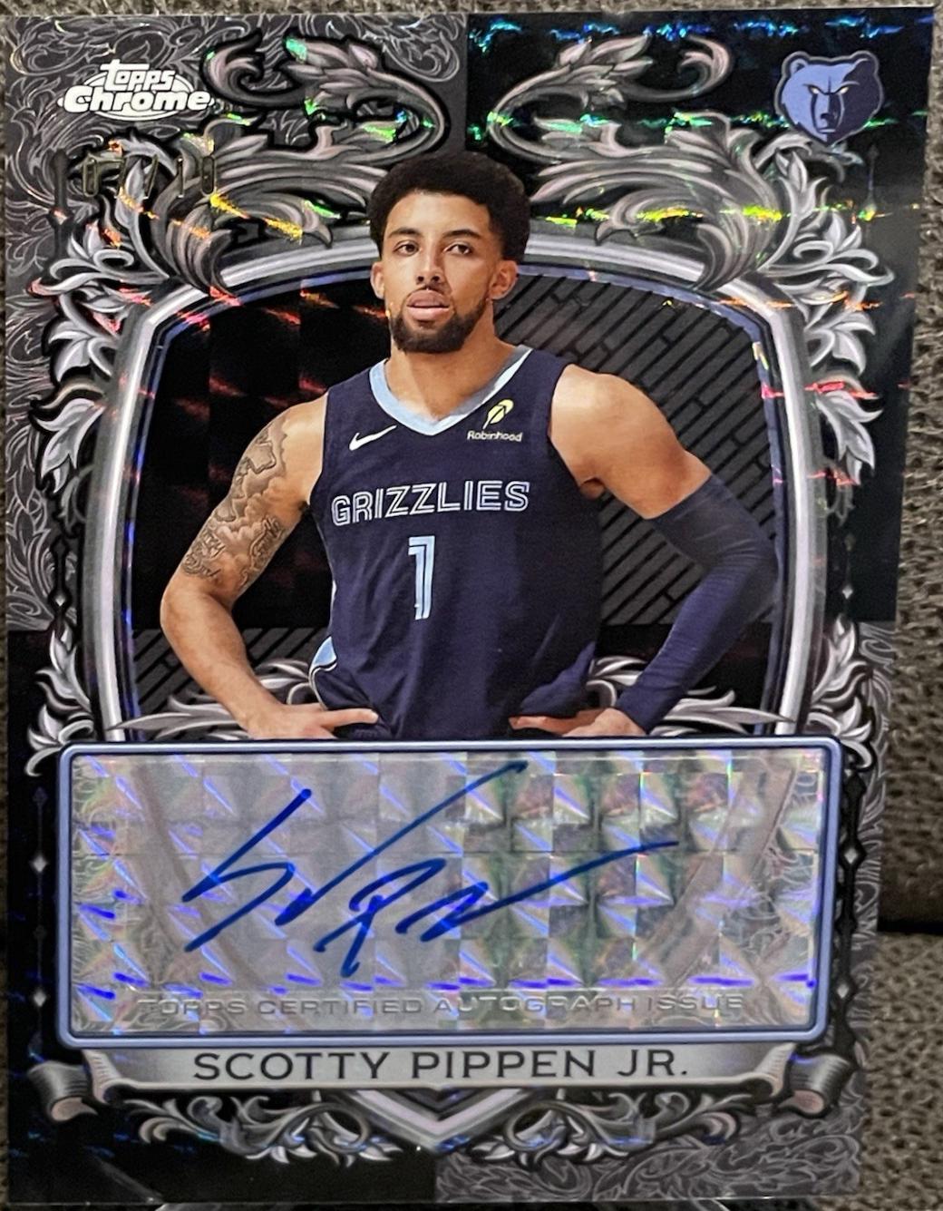 Scotty Pippen Jr. [Refractor Black] #SS-SPJ