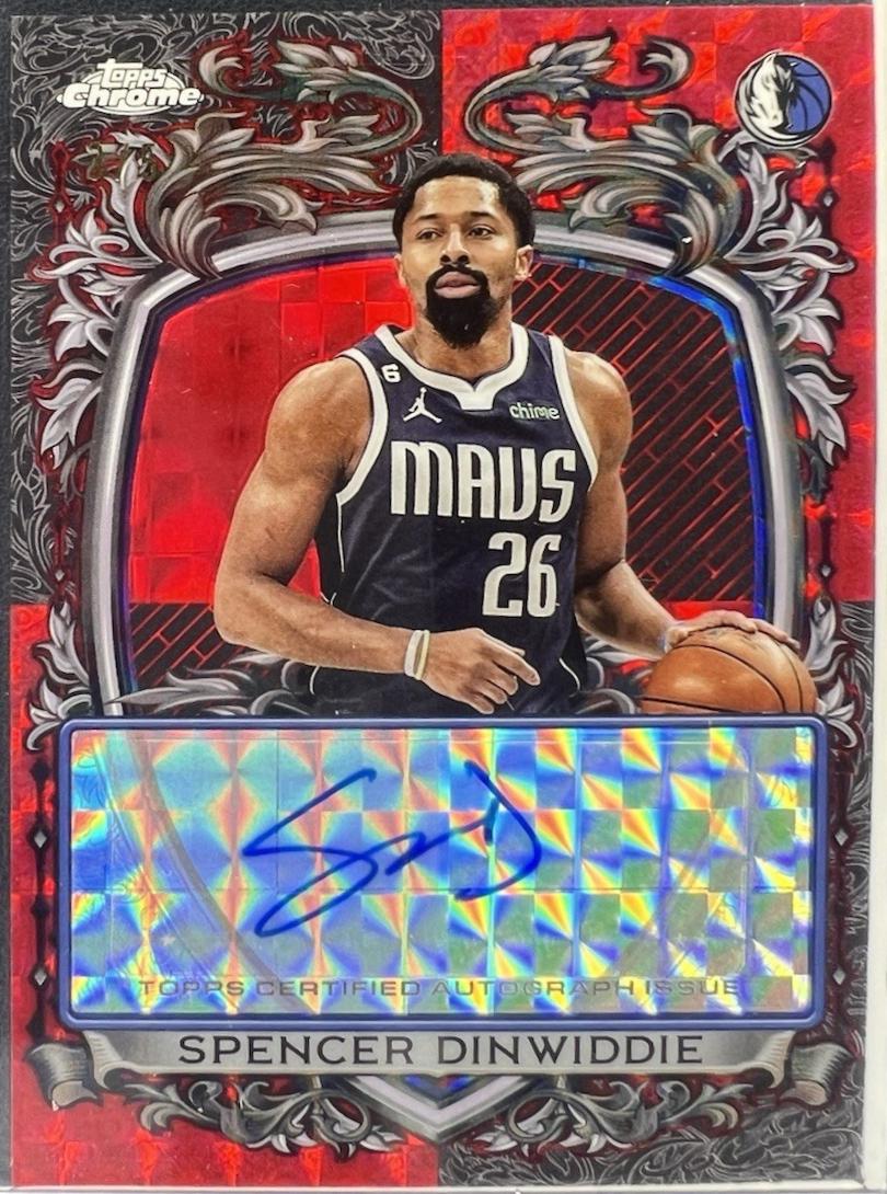Spencer Dinwiddie [Refractor Red] #SS-SD