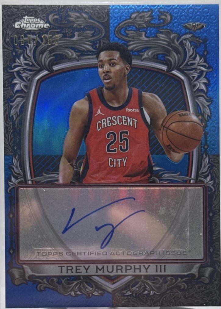 Trey Murphy III [Refractor Blue] #SS-TM