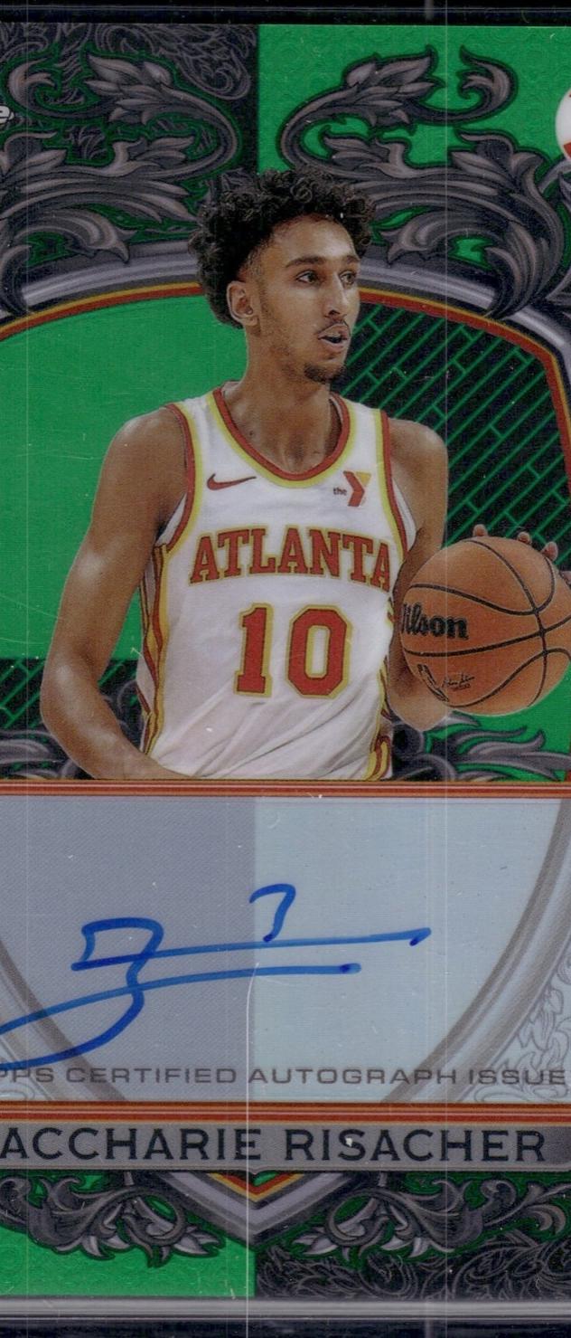 Zaccharie Risacher [Refractor Green] #SS-ZR