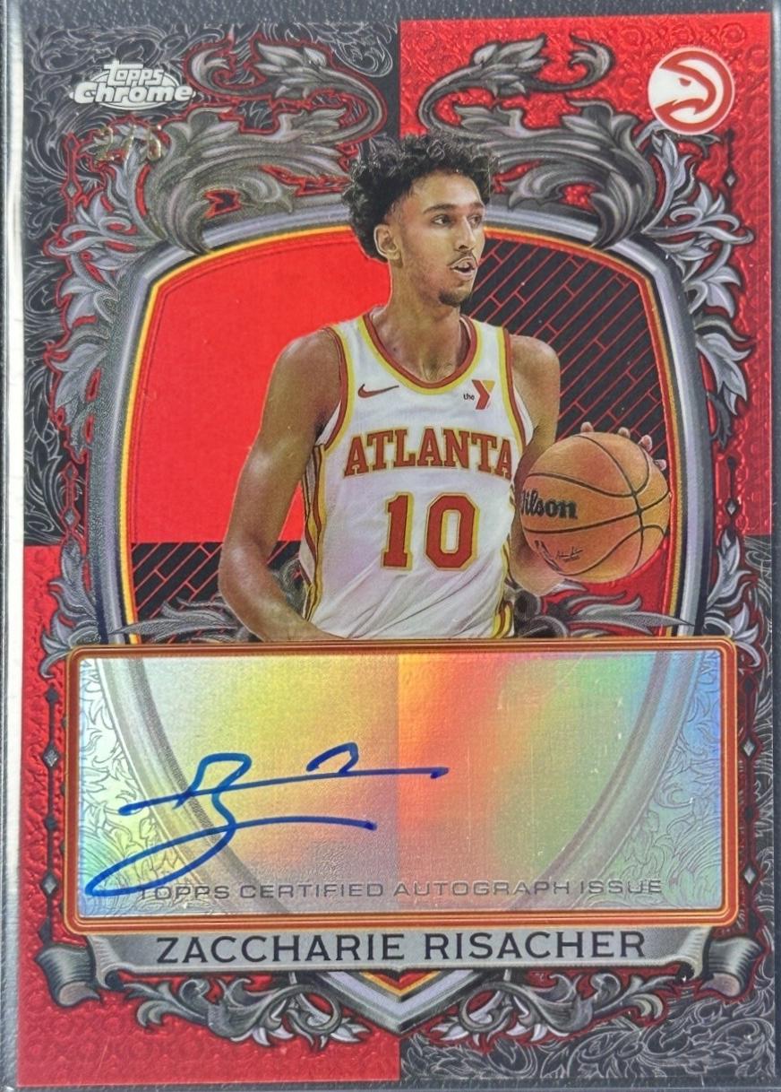 Zaccharie Risacher [Refractor Red] #SS-ZR