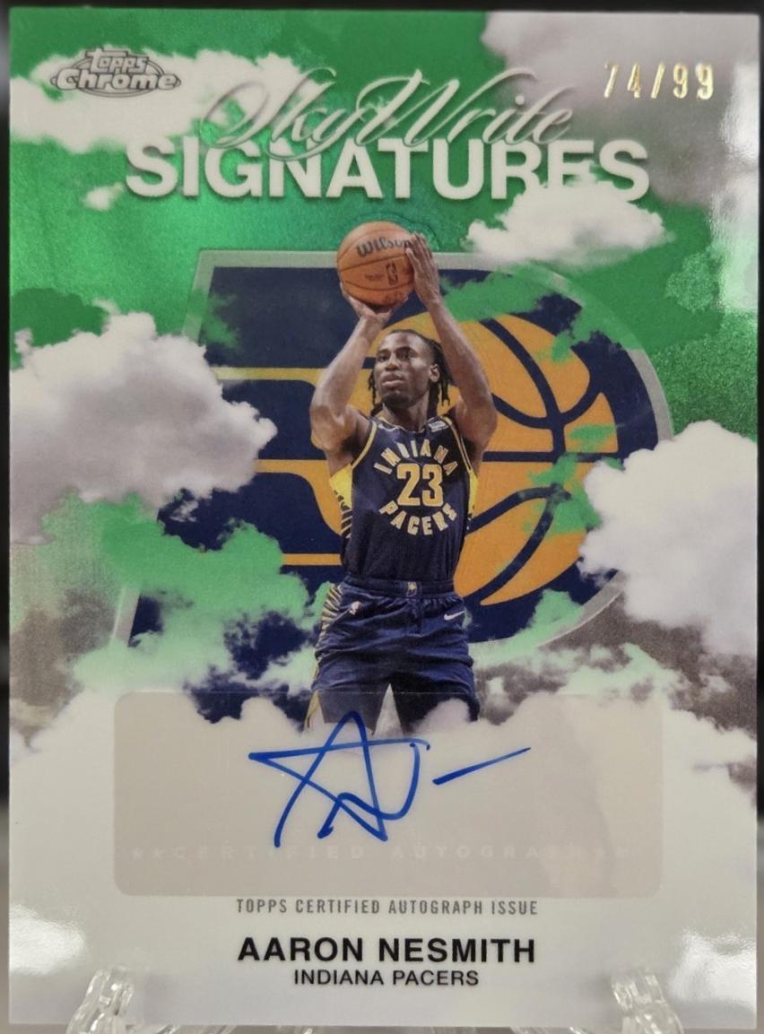 Aaron Nesmith [Refractor Green] #SWS-AN