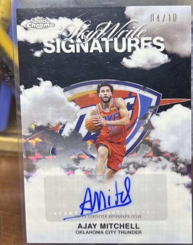 Ajay Mitchell [Refractor Black] #SWS-AM