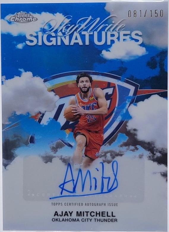 Ajay Mitchell [Refractor Blue] #SWS-AM