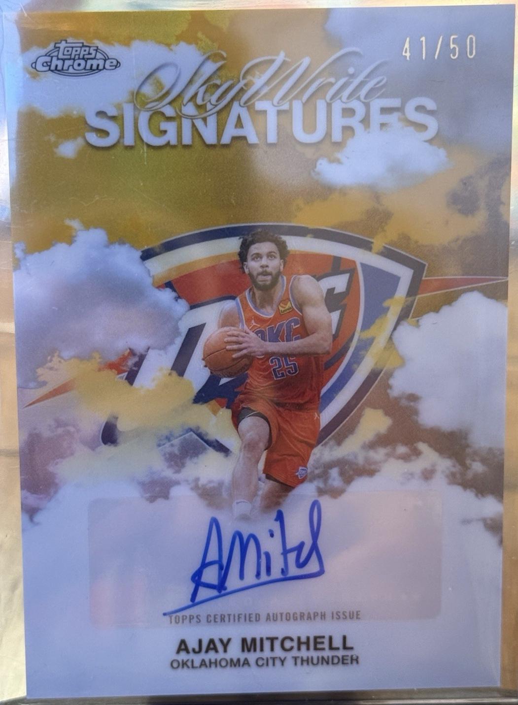 Ajay Mitchell [Refractor Gold] #SWS-AM