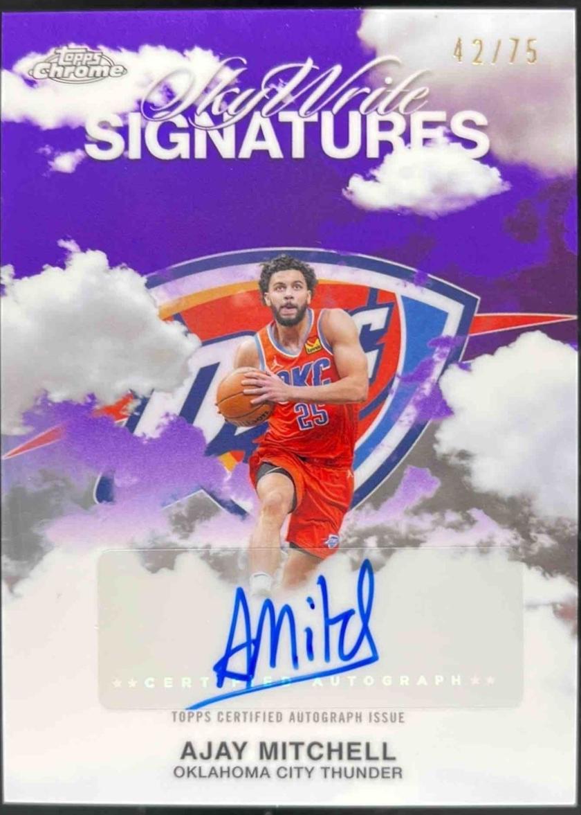 Ajay Mitchell [Refractor Purple] #SWS-AM