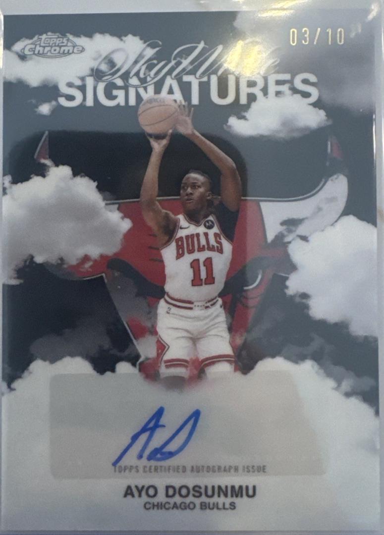 Ayo Dosunmu [Refractor Black] #SWS-AD