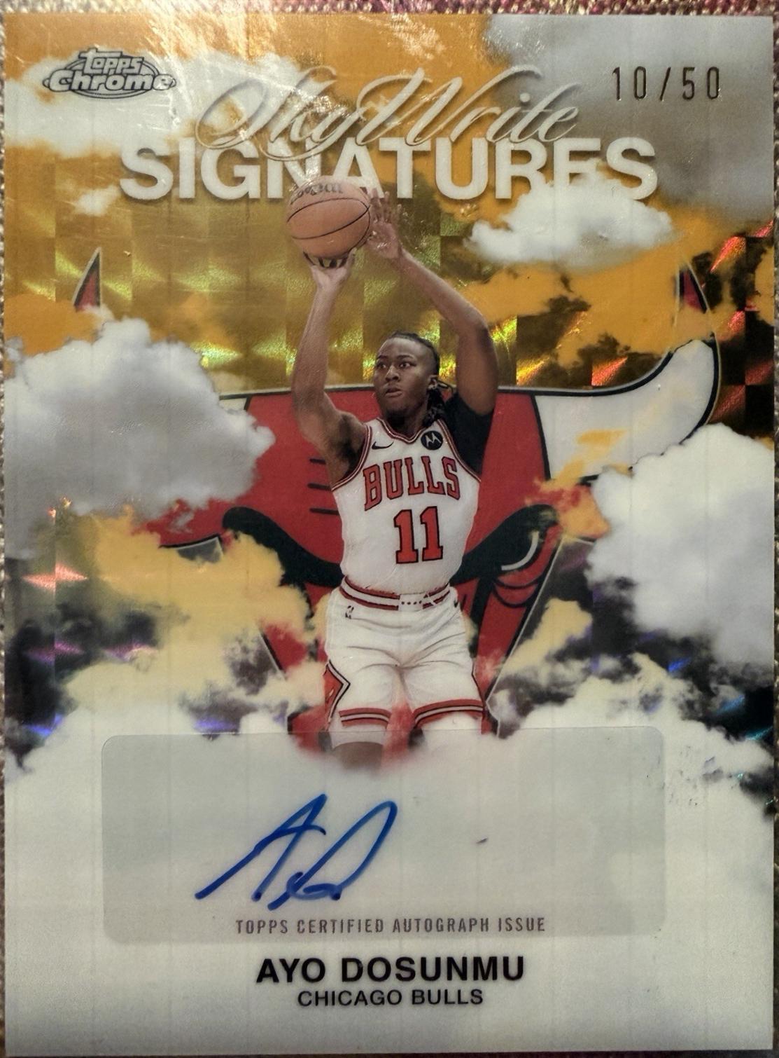 Ayo Dosunmu [Refractor Gold] #SWS-AD