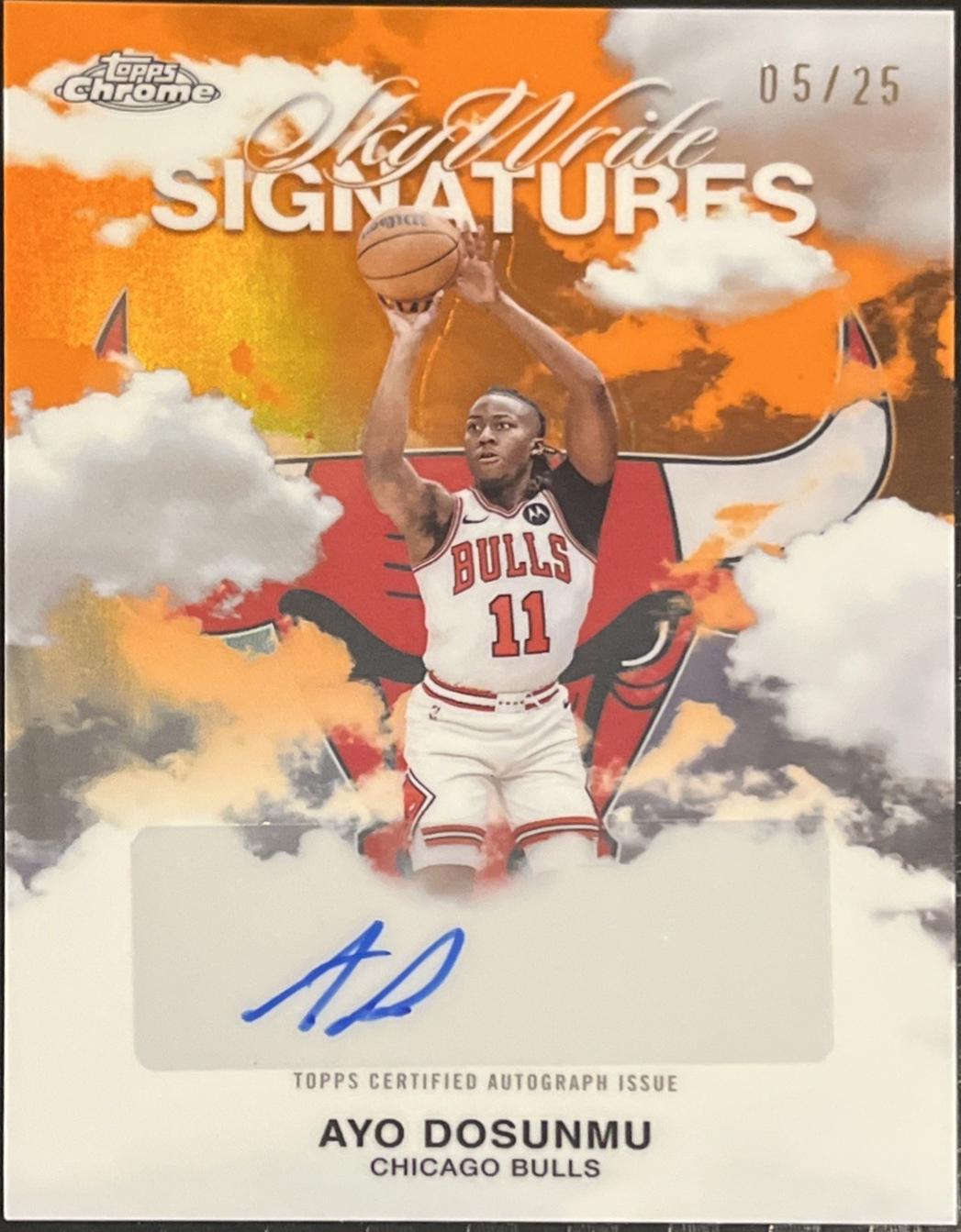 Ayo Dosunmu [Refractor Orange] #SWS-AD