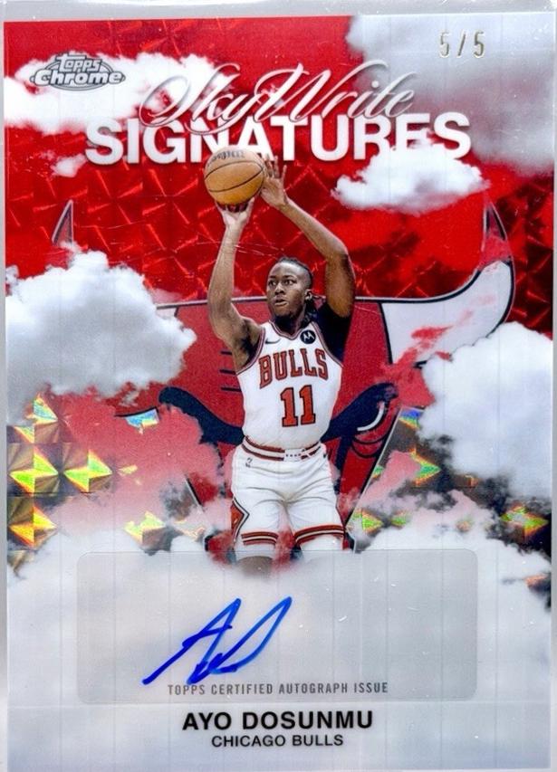 Ayo Dosunmu [Refractor Red] #SWS-AD