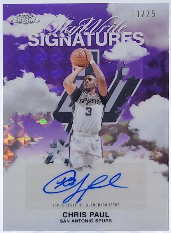 Chris Paul [Refractor Purple] #SWS-CP