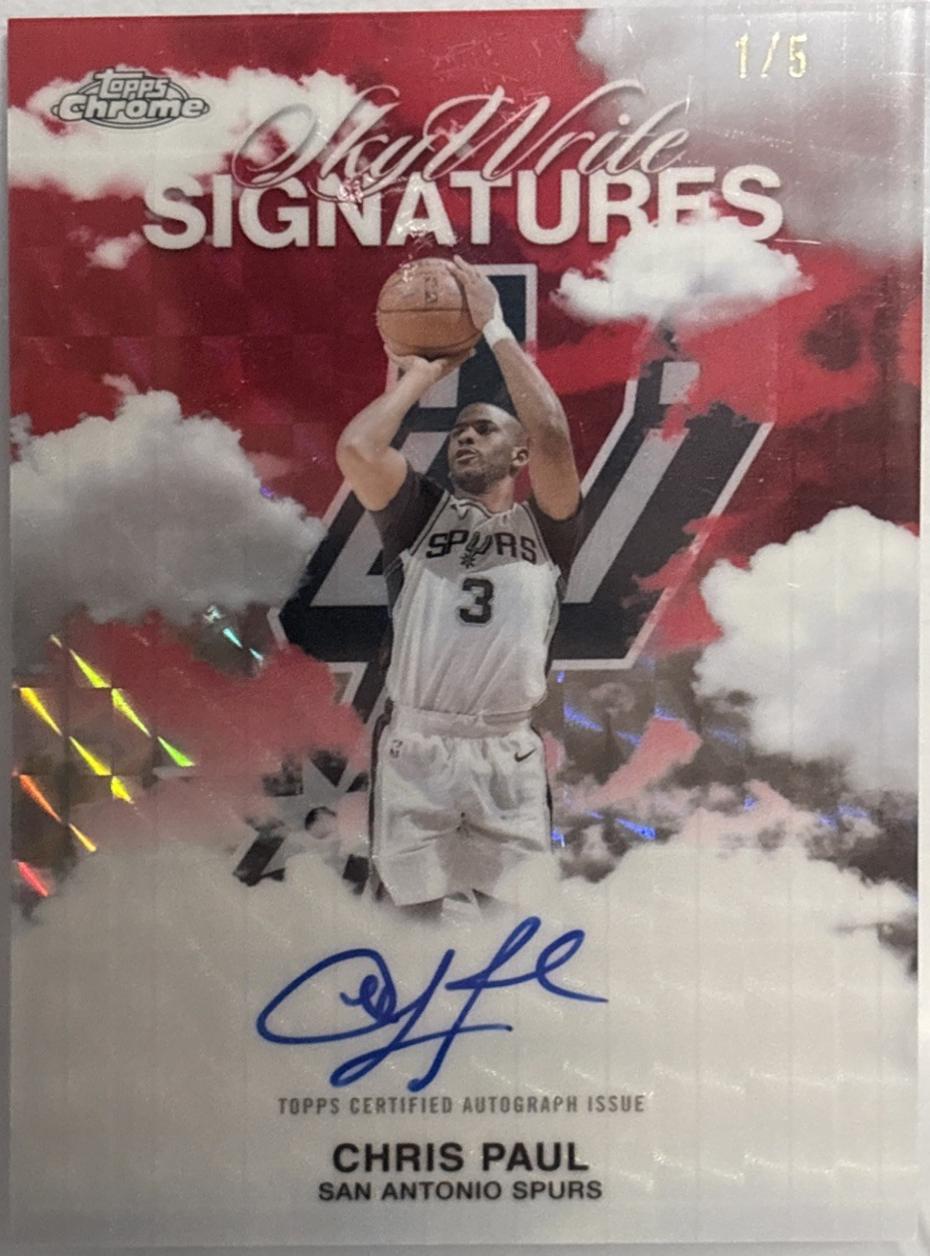 Chris Paul [Refractor Red] #SWS-CP