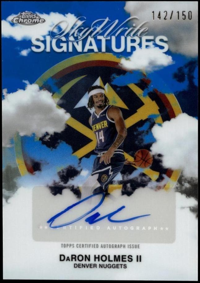DaRon Holmes II [Refractor Blue] #SWS-DH