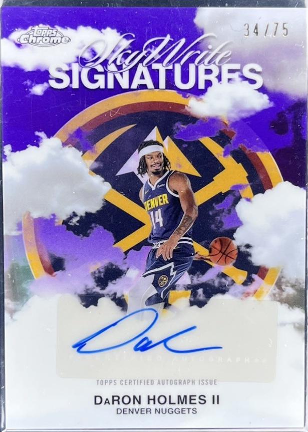 DaRon Holmes II [Refractor Purple] #SWS-DH