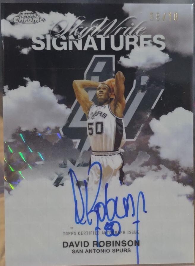 David Robinson [Refractor Black] #SWS-DR