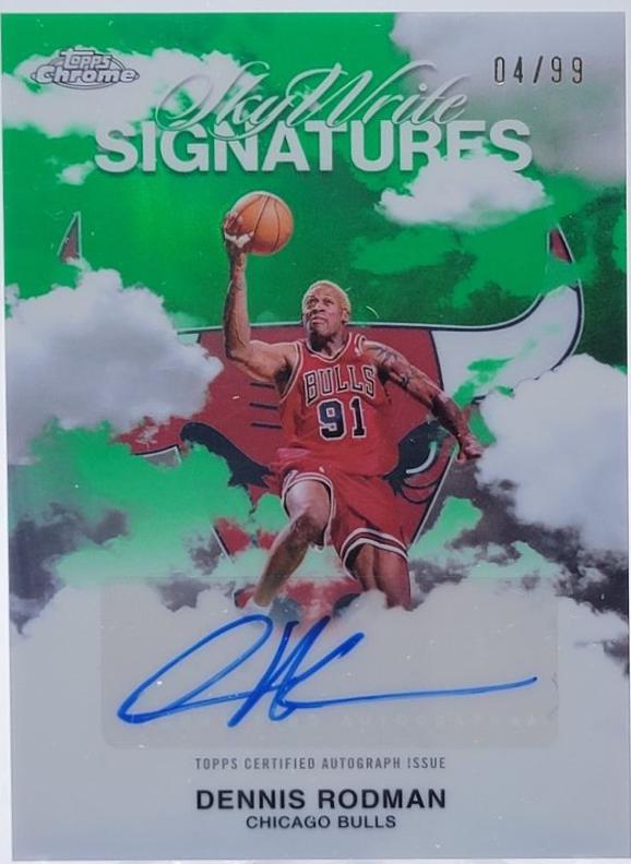 Dennis Rodman [Refractor Green] #SWS-DRM