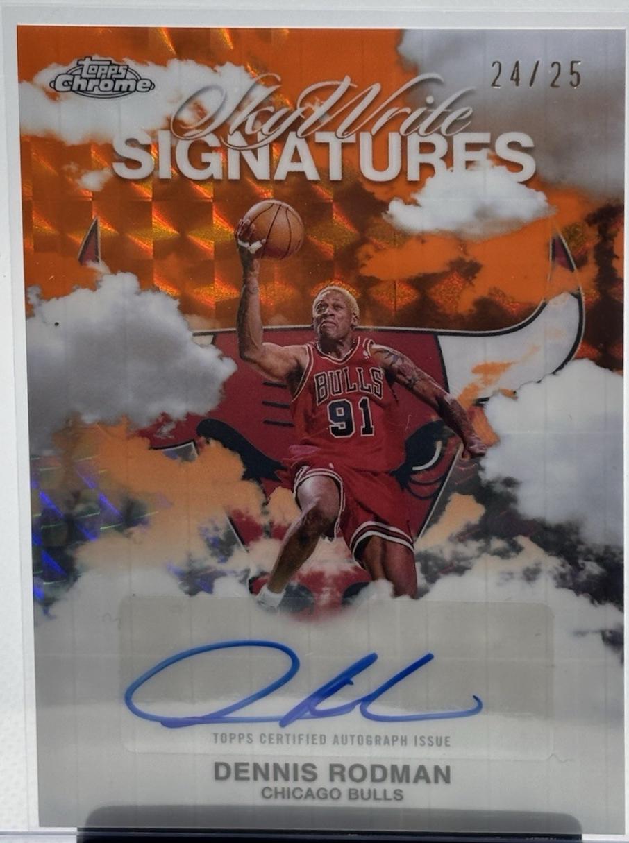 Dennis Rodman [Refractor Orange] #SWS-DRM