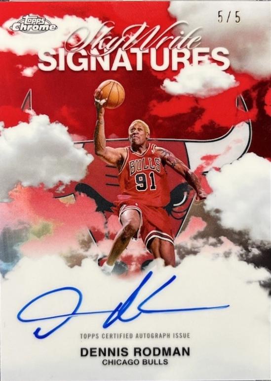 Dennis Rodman [Refractor Red] #SWS-DRM