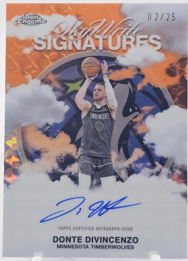 Donte Divincenzo [Refractor Orange] #SWS-DD