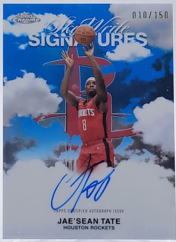 Jae'Sean Tate [Refractor Blue] #SWS-JST