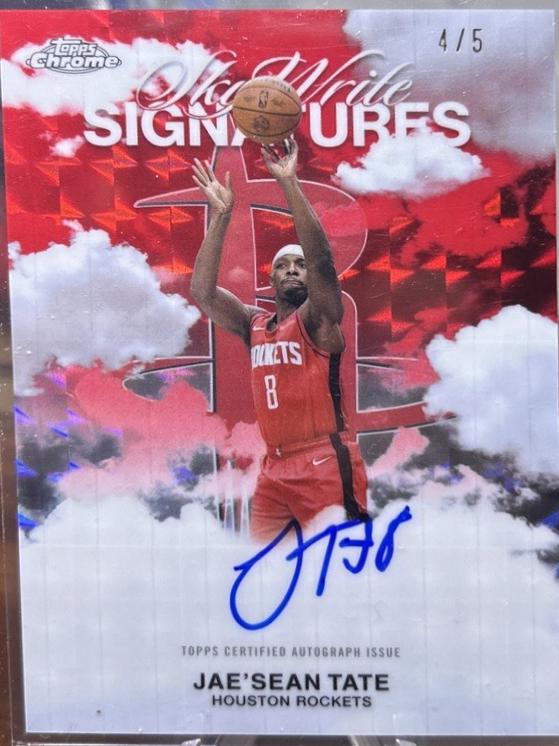 Jae'Sean Tate [Refractor Red] #SWS-JST