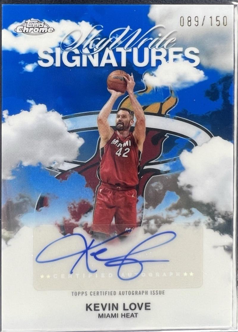 Kevin Love [Refractor Blue] #SWS-KL