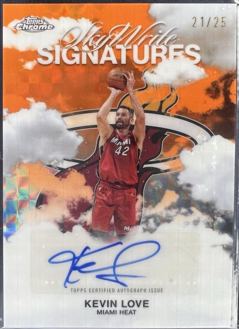 Kevin Love [Refractor Orange] #SWS-KL