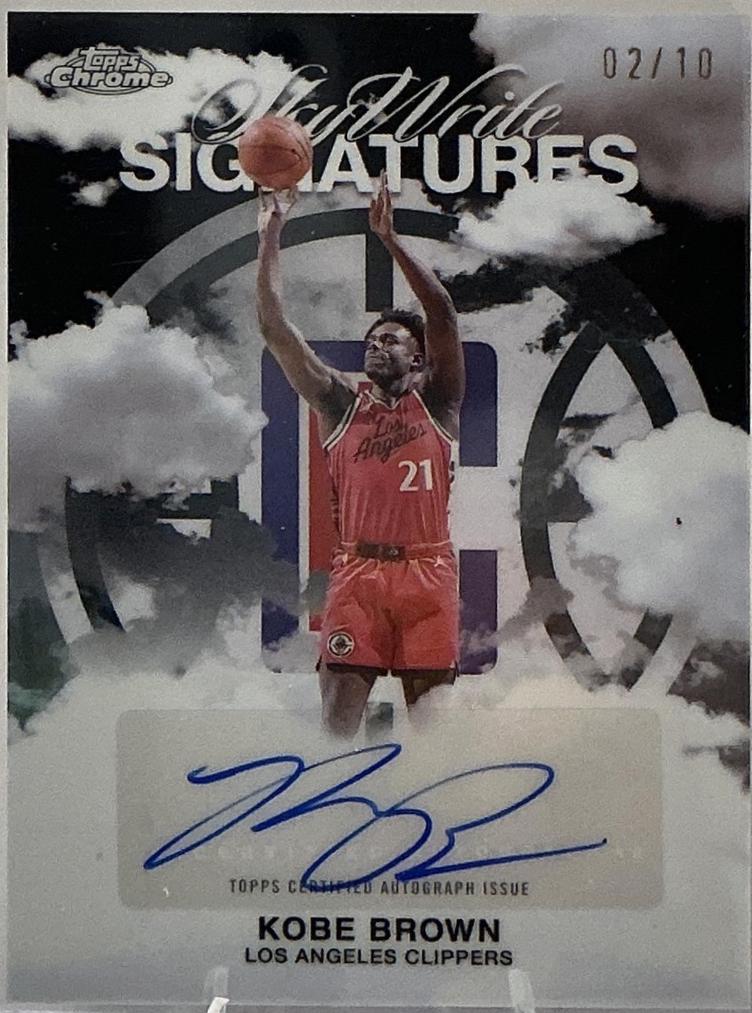 Kobe Brown [Refractor Black] #SWS-KB