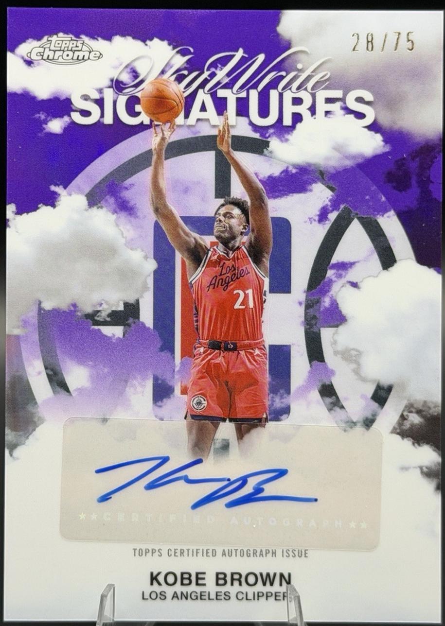 Kobe Brown [Refractor Purple] #SWS-KB