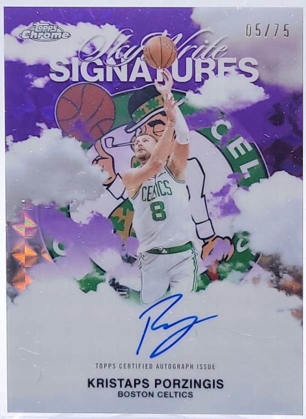 Kristaps Porzingis [Refractor Purple] #SWS-KP