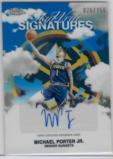 Michael Porter Jr. [Refractor Blue] #SWS-MPJ