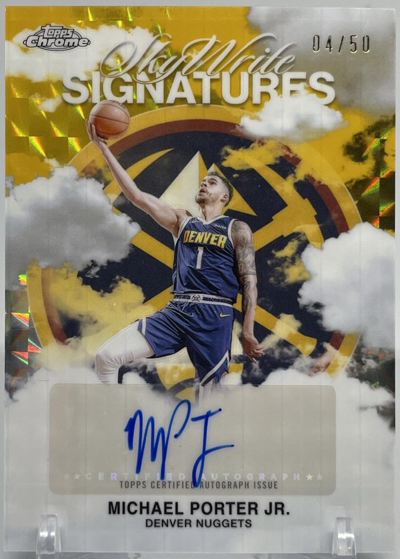 Michael Porter Jr. [Refractor Gold] #SWS-MPJ