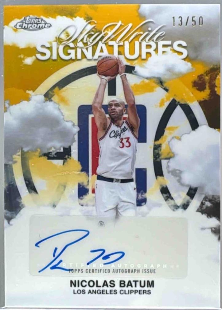 Nicolas Batum [Refractor Gold] #SWS-NB