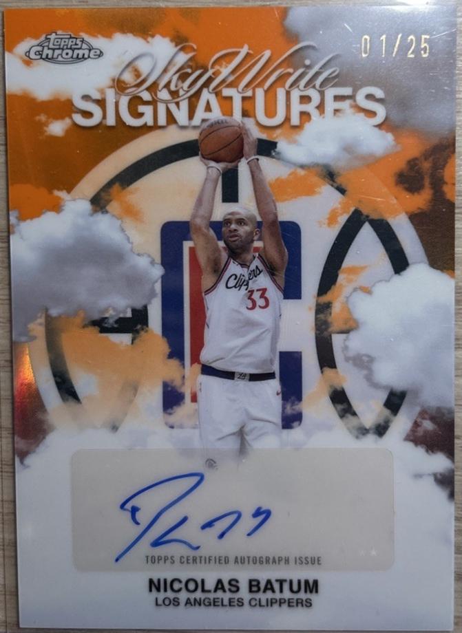 Nicolas Batum [Refractor Orange] #SWS-NB