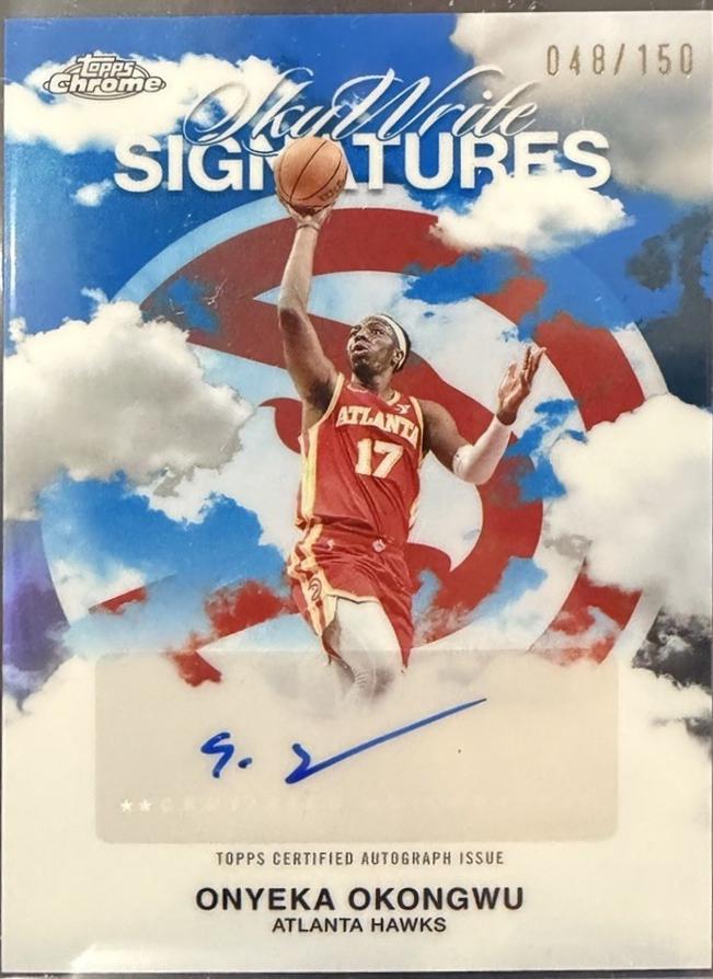 Onyeka Okongwu [Refractor Blue] #SWS-OO