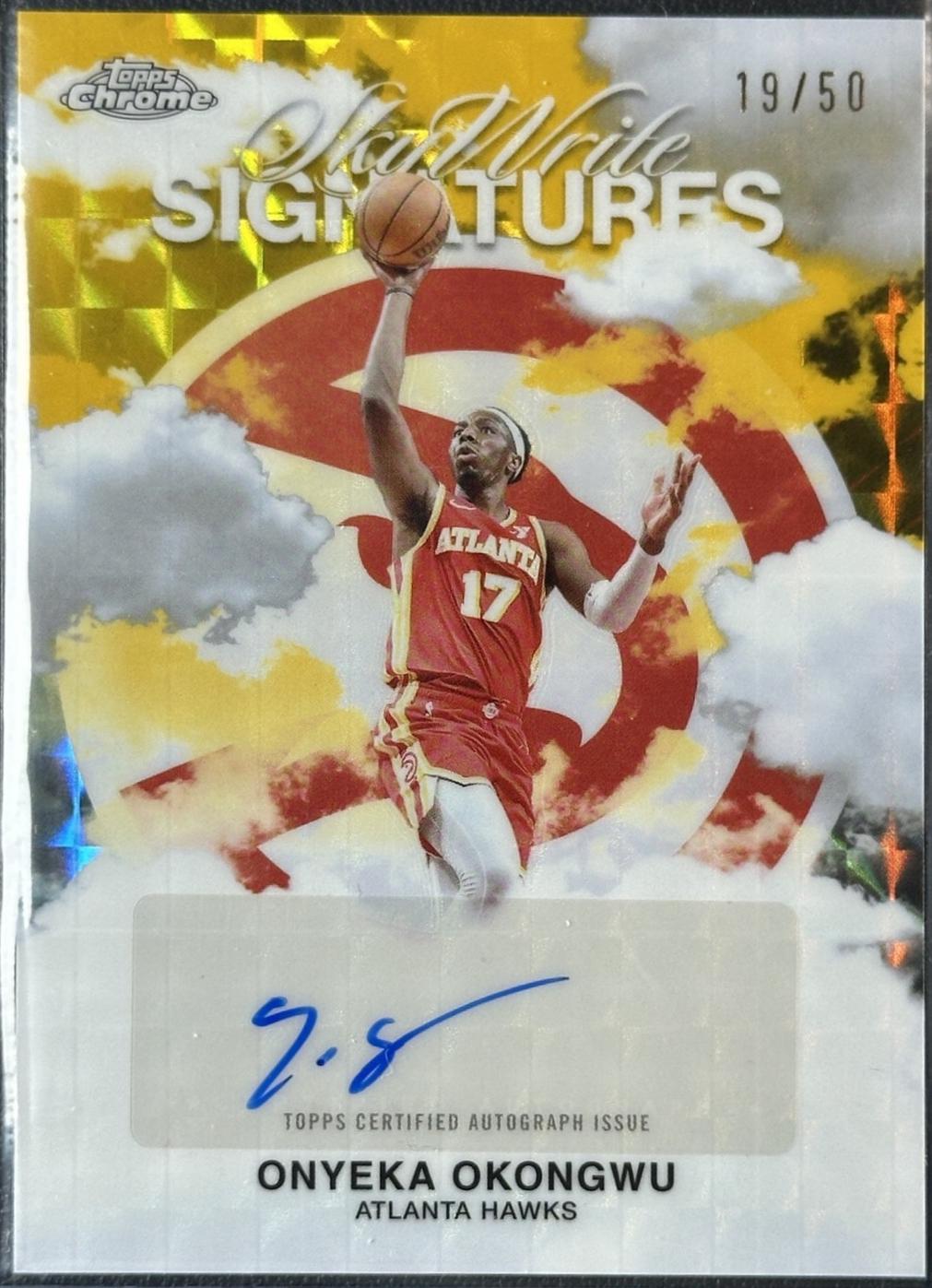 Onyeka Okongwu [Refractor Gold] #SWS-OO
