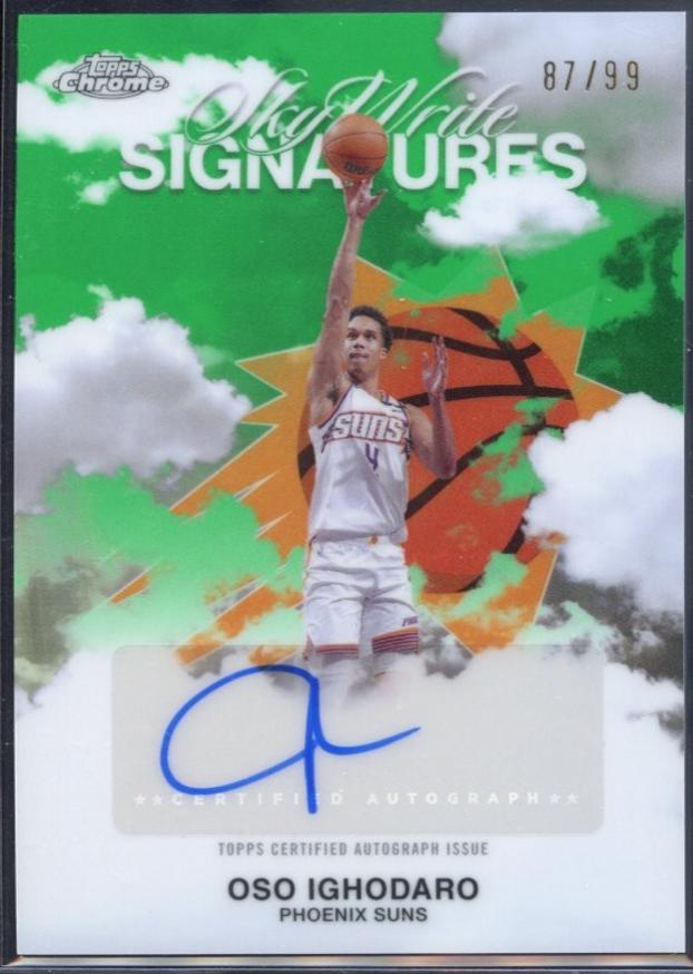 Oso Ighodaro [Refractor Green] #SWS-OI