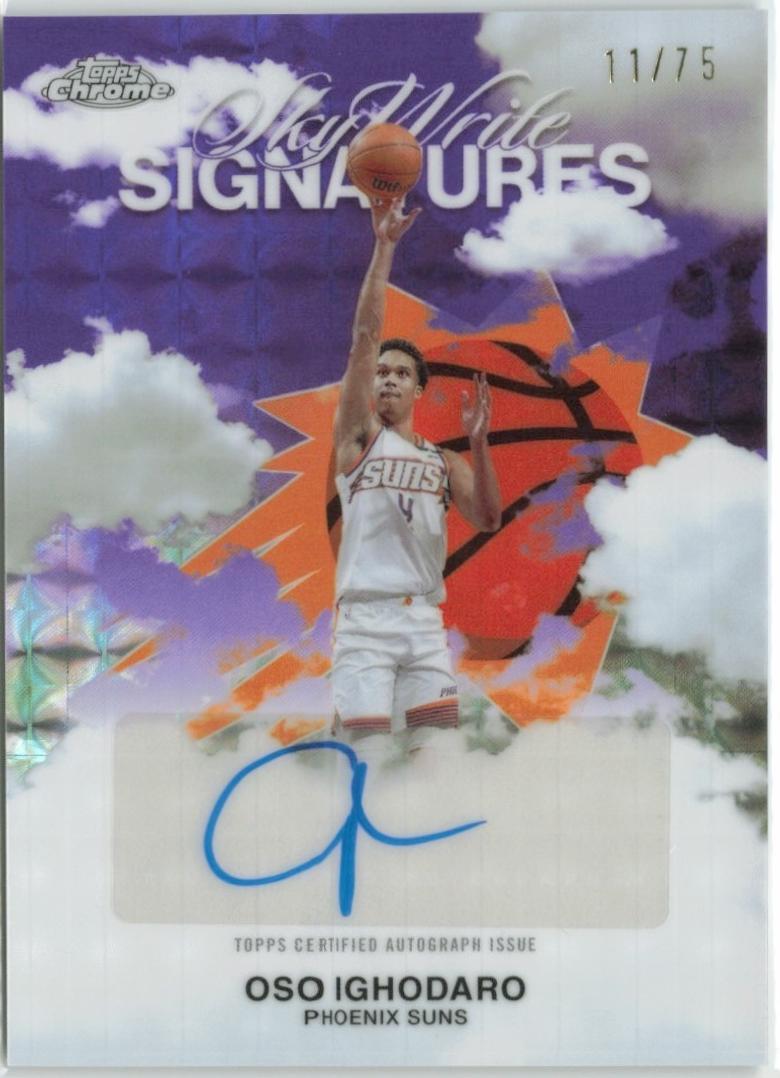 Oso Ighodaro [Refractor Purple] #SWS-OI