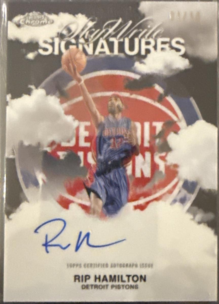 Rip Hamilton [Refractor Black] #SWS-RIP
