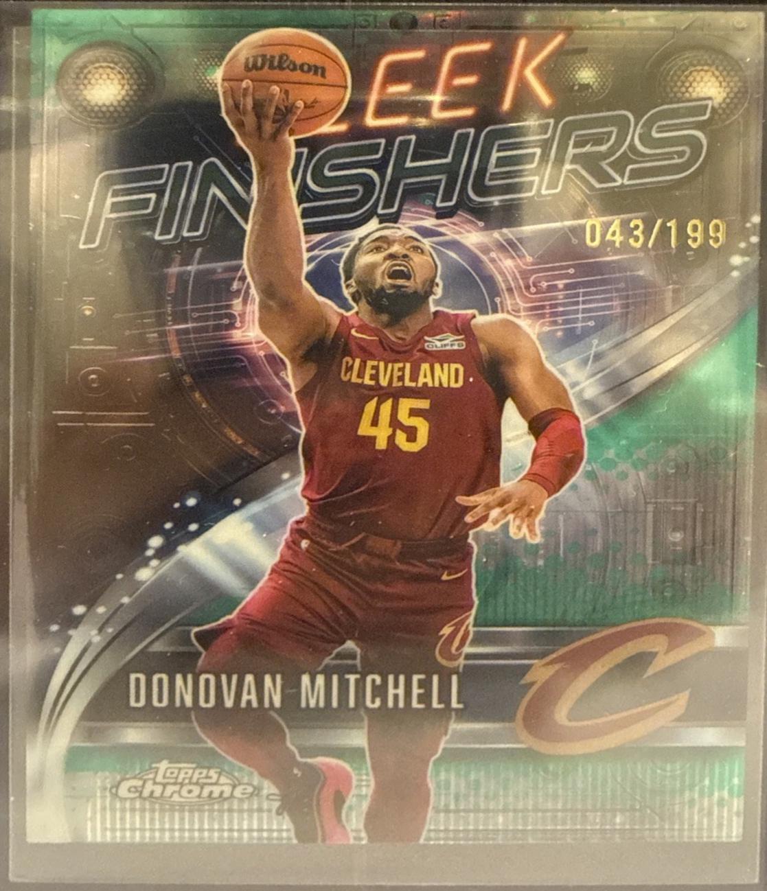 Donovan Mitchell [Refractor Aqua] #SF-7