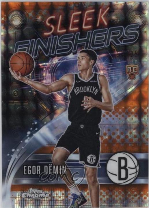 Egor Demin [Refractor Orange Geometric] #SF-29