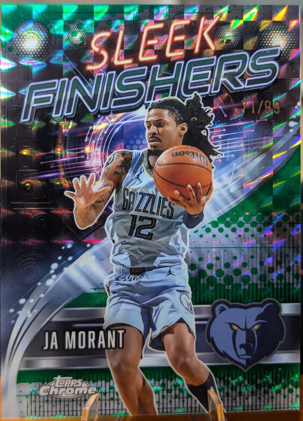 Ja Morant [Refractor Green Geometric] #SF-2