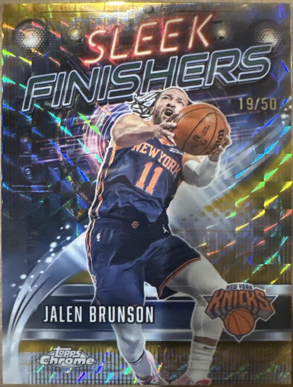 Jalen Brunson [Refractor Gold] #SF-11