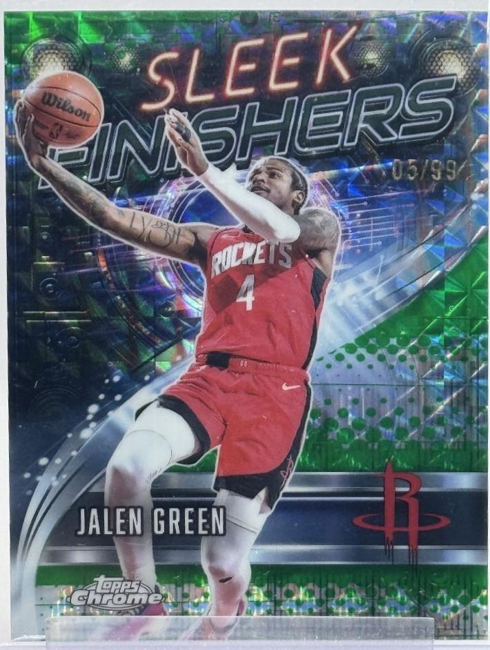 Jalen Green [Refractor Green Geometric] #SF-6