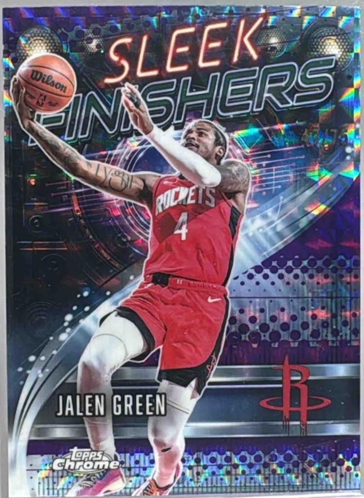 Jalen Green [Refractor Purple Geometric] #SF-6