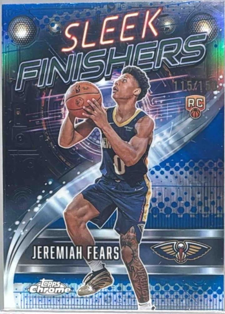 Jeremiah Fears [Refractor Blue] #SF-27
