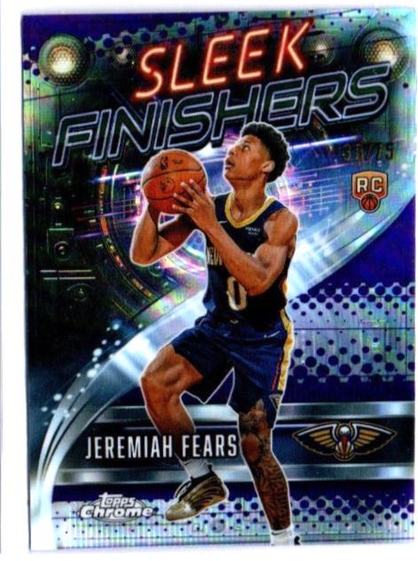 Jeremiah Fears [Refractor Purple] #SF-27
