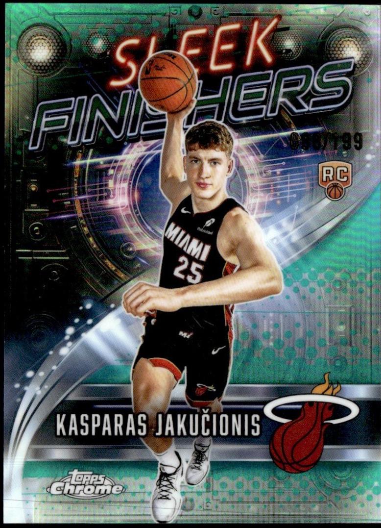 Kasparas Jakucionis [Refractor Aqua] #SF-30